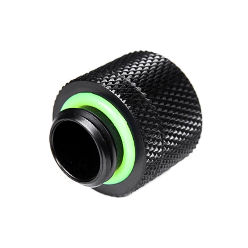Barrow G1/4" to 3/8" ID, 1/2" OD Compression Fitting for Soft Tubing, Black, 4-Pack - Image 3